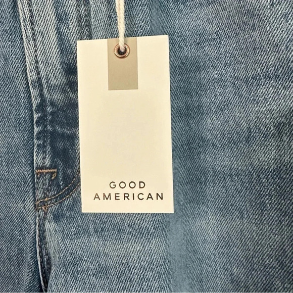 Good American Good Boy Vintage Inspired Distressed Jeans Size 2, 26 NWT - Picture 6 of 13